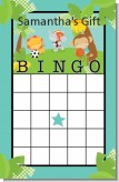 Team Safari - Baby Shower Gift Bingo Game Card