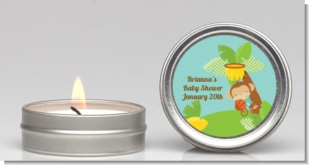 Team Safari - Baby Shower Candle Favors