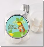 Team Safari - Personalized Baby Shower Candy Jar