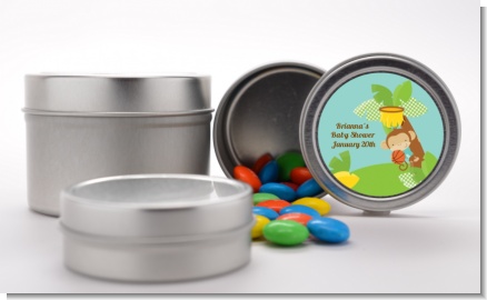 Team Safari - Custom Baby Shower Favor Tins