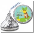 Team Safari - Hershey Kiss Baby Shower Sticker Labels thumbnail