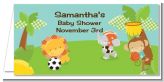 Team Safari - Personalized Baby Shower Place Cards