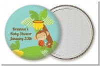 Team Safari - Personalized Baby Shower Pocket Mirror Favors