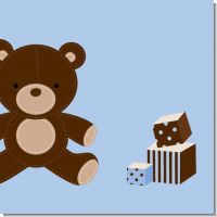 Teddy Bear Boy Baby Shower Theme