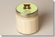 Teddy Bear Neutral - Baby Shower Personalized Candle Jar thumbnail