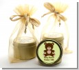 Teddy Bear Neutral - Baby Shower Gold Tin Candle Favors thumbnail