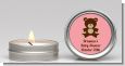Teddy Bear Pink - Baby Shower Candle Favors thumbnail