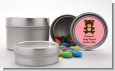 Teddy Bear Pink - Custom Baby Shower Favor Tins thumbnail