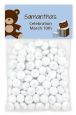 Teddy Bear Blue - Custom Baby Shower Treat Bag Topper thumbnail