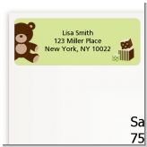 Teddy Bear - Birthday Party Return Address Labels