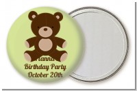 Teddy Bear - Personalized Birthday Party Pocket Mirror Favors