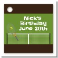 Tennis - Personalized Birthday Party Card Stock Favor Tags thumbnail