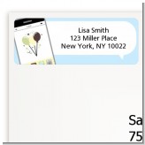 Social Media Texting - Birthday Party Return Address Labels