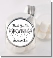 Thank You For Showering - Personalized Bridal Shower Candy Jar thumbnail
