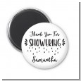 Thank You For Showering - Personalized Bridal Shower Magnet Favors thumbnail
