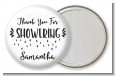 Thank You For Showering - Personalized Bridal Shower Pocket Mirror Favors thumbnail