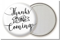 Thanks For Coming - Personalized Birthday Party Pocket Mirror Favors