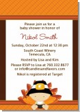 Little Turkey Boy - Baby Shower Invitations