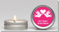 The Love Birds - Bridal Shower Candle Favors