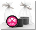 The Love Birds - Bridal Shower Black Candle Tin Favors thumbnail