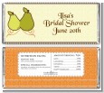 The Perfect Pair - Personalized Bridal Shower Candy Bar Wrappers thumbnail