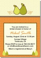 The Perfect Pair - Bridal Shower Invitations