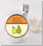 The Perfect Pair - Personalized Bridal Shower Candy Jar