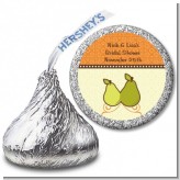 The Perfect Pair - Hershey Kiss Bridal Shower Sticker Labels