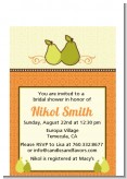 The Perfect Pair - Bridal Shower Petite Invitations