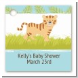Tiger - Personalized Baby Shower Card Stock Favor Tags thumbnail