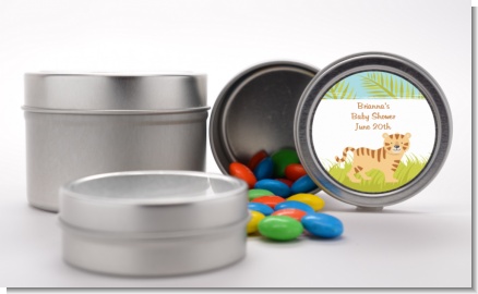 Tiger - Custom Baby Shower Favor Tins