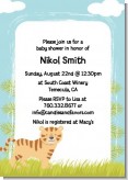 Tiger - Baby Shower Invitations