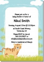 Tiger - Baby Shower Invitations