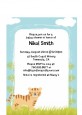 Tiger - Baby Shower Petite Invitations thumbnail