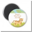 Tiger - Personalized Baby Shower Magnet Favors thumbnail