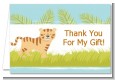 Tiger - Baby Shower Thank You Cards thumbnail