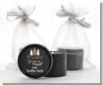 Tis The Season - Christmas Black Candle Tin Favors thumbnail