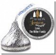 Tis The Season - Hershey Kiss Christmas Sticker Labels thumbnail