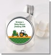 Tractor Truck - Personalized Baby Shower Candy Jar thumbnail