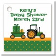 Tractor Truck - Personalized Baby Shower Card Stock Favor Tags thumbnail