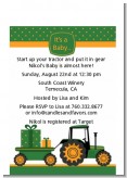 Tractor Truck - Baby Shower Petite Invitations