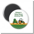 Tractor Truck - Personalized Baby Shower Magnet Favors thumbnail