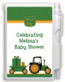 Tractor Truck - Baby Shower Personalized Notebook Favor thumbnail