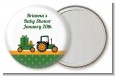 Tractor Truck - Personalized Baby Shower Pocket Mirror Favors thumbnail