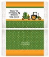 Tractor Truck - Personalized Popcorn Wrapper Baby Shower Favors thumbnail