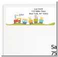 Choo Choo Train - Baby Shower Return Address Labels thumbnail