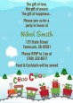 Choo Choo Train Christmas Wonderland - Baby Shower Invitations thumbnail