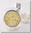 Tree Glitter String Lights - Personalized Bridal Shower Candy Jar thumbnail