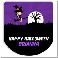 Trendy Witch - Personalized Hand Sanitizer Sticker Labels