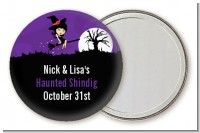 Trendy Witch - Personalized Halloween Pocket Mirror Favors